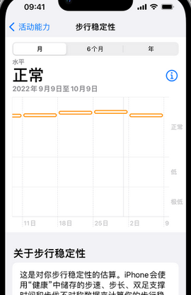 新盈镇iPhone手机维修如何在iPhone开启'步行稳定性通知'