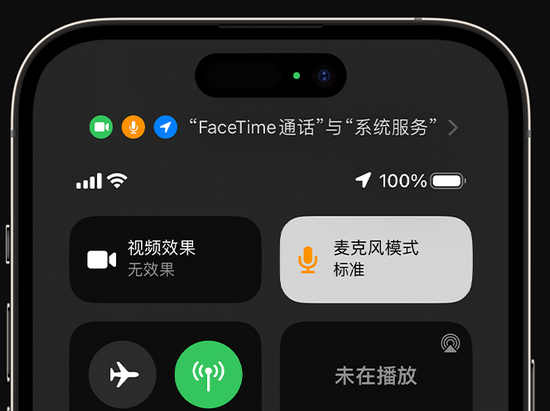 新盈镇苹果授权维修网点分享iPhone在通话时让你的声音更清晰 