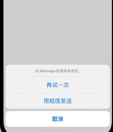 新盈镇apple维修iPhone上无法正常发送iMessage信息