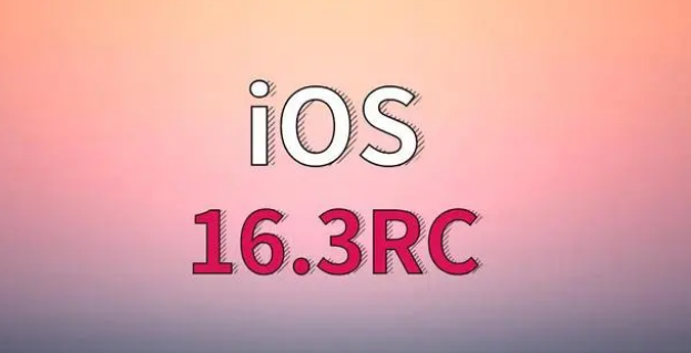 新盈镇苹果手机维修分享iOS 16.3 RC版升级_iOS 16.3 RC版一键刷机教程 
